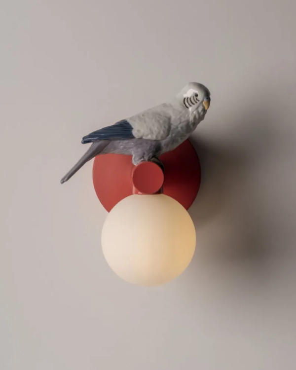 Parrot Wall Sconce. Right. (CE/UK)