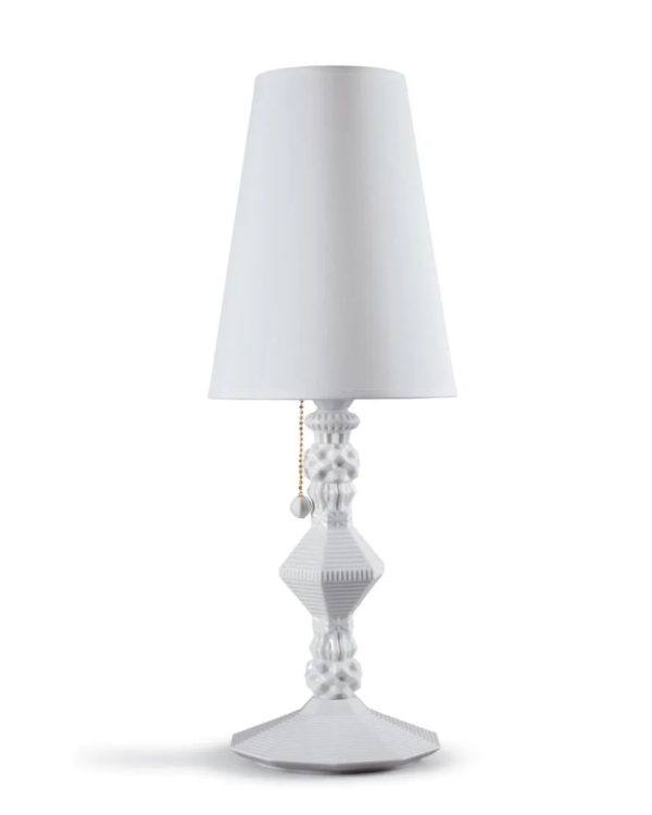 Belle de Nuit Table Lamp. White (CE)