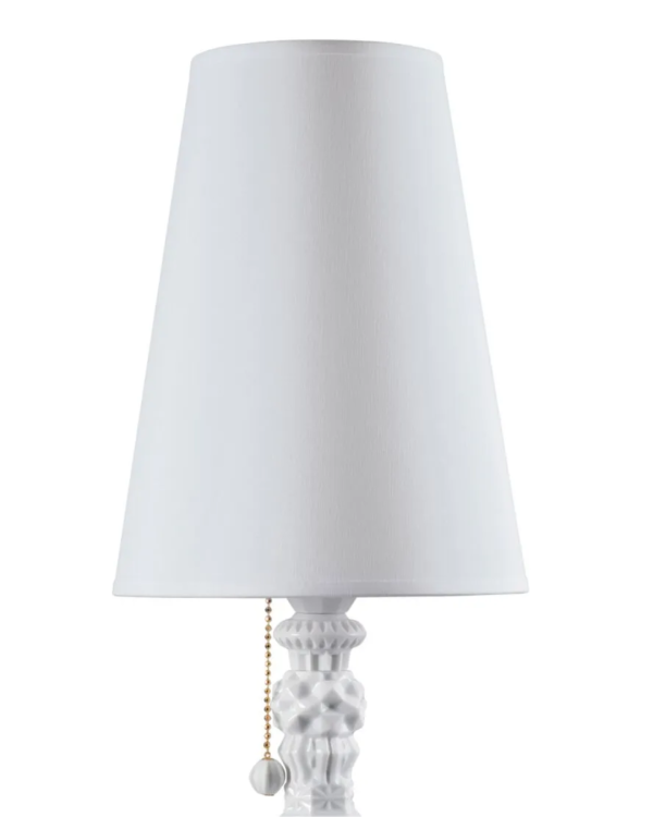 Belle de Nuit Table Lamp. White (CE)