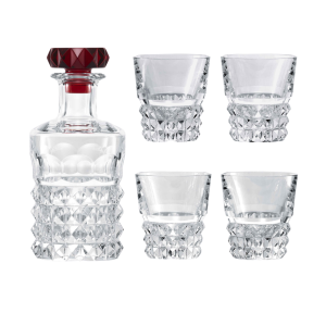 Louxor Tumblers & Carafe Bar Set