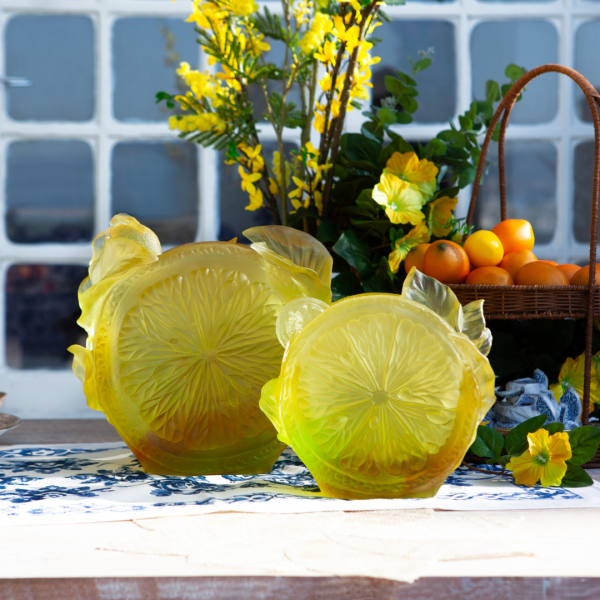 Large Citrus Model Vase