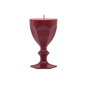 Harcourt Glass Candle – Red