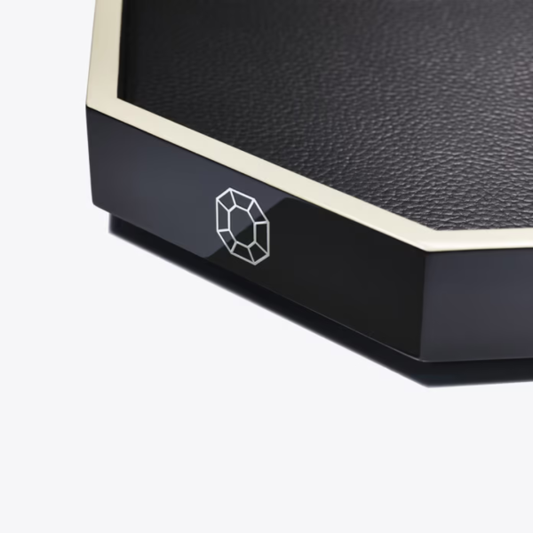 OCTOGONE TRAY LACQUER MM BLACK