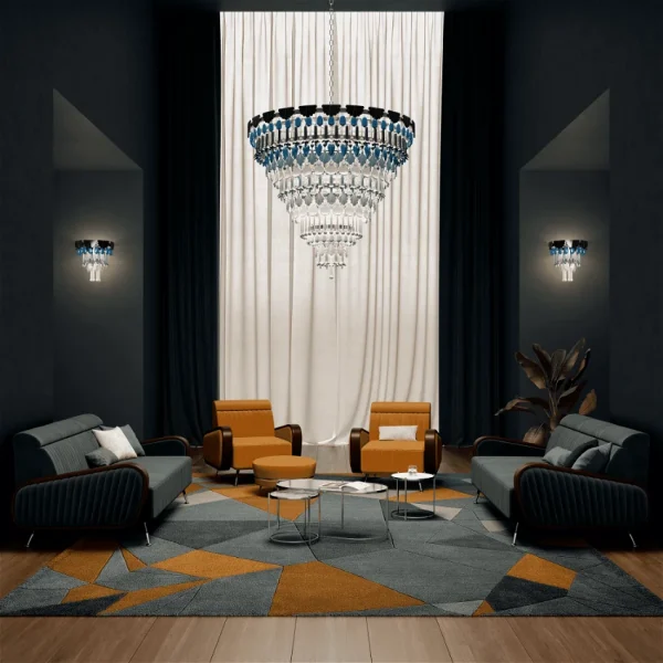 Seasons Chandelier 100cm – Winter