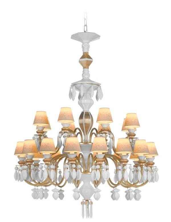 Belle de Nuit 24 Lights Chandelier. Golden Luster (CE/UK/CCC)