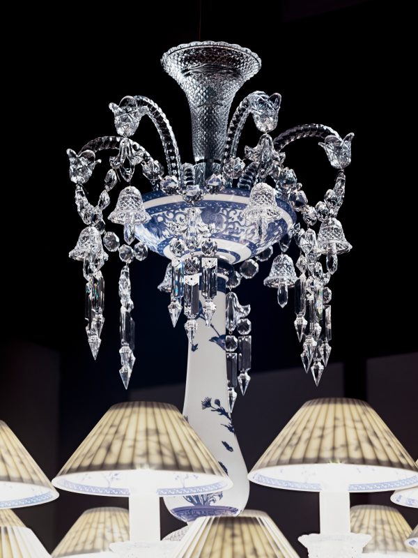 Baccarat x Steve Leung “Printemps Bleu” Zenith Chandelier