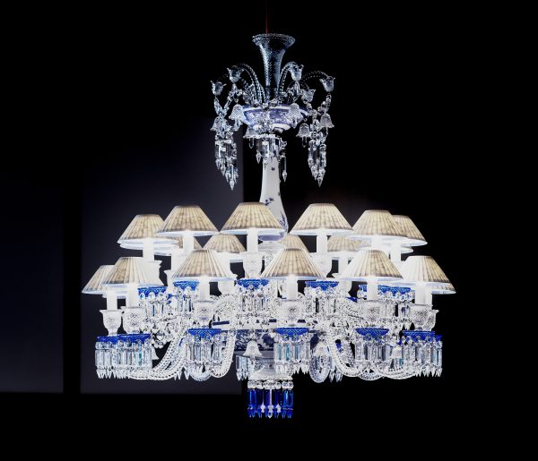 Baccarat x Steve Leung “Printemps Bleu” Zenith Chandelier