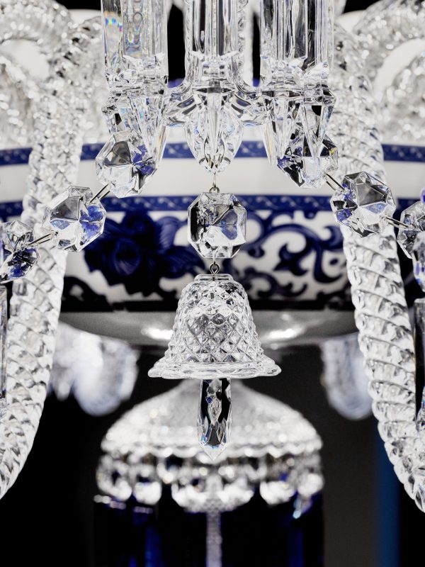Baccarat x Steve Leung “Printemps Bleu” Zenith Chandelier