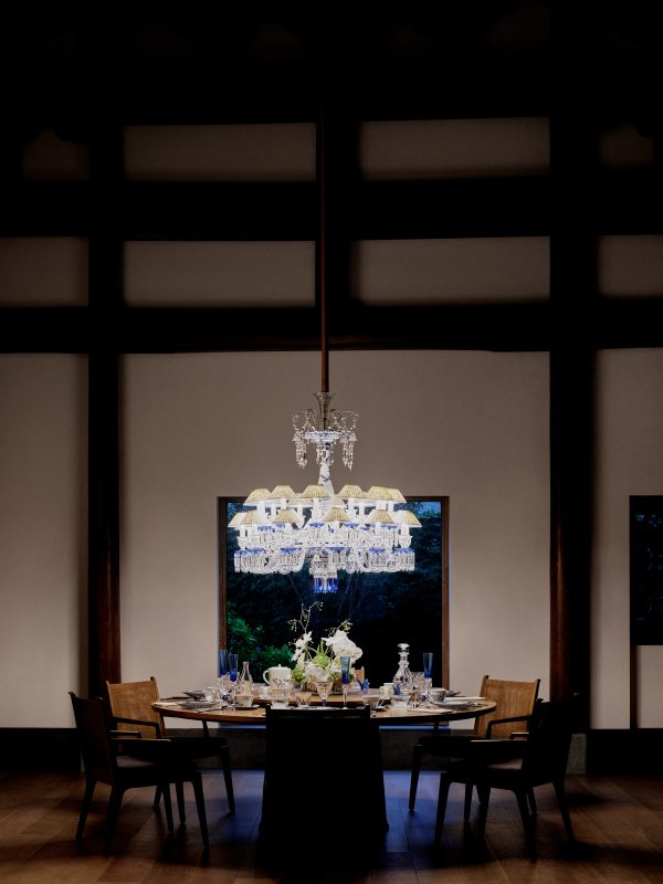 Baccarat x Steve Leung “Printemps Bleu” Zenith Chandelier