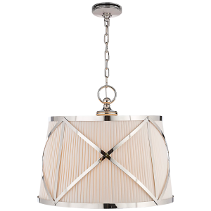 GROSVERNOR LARGE SINGLE PENDANT - NICKEL